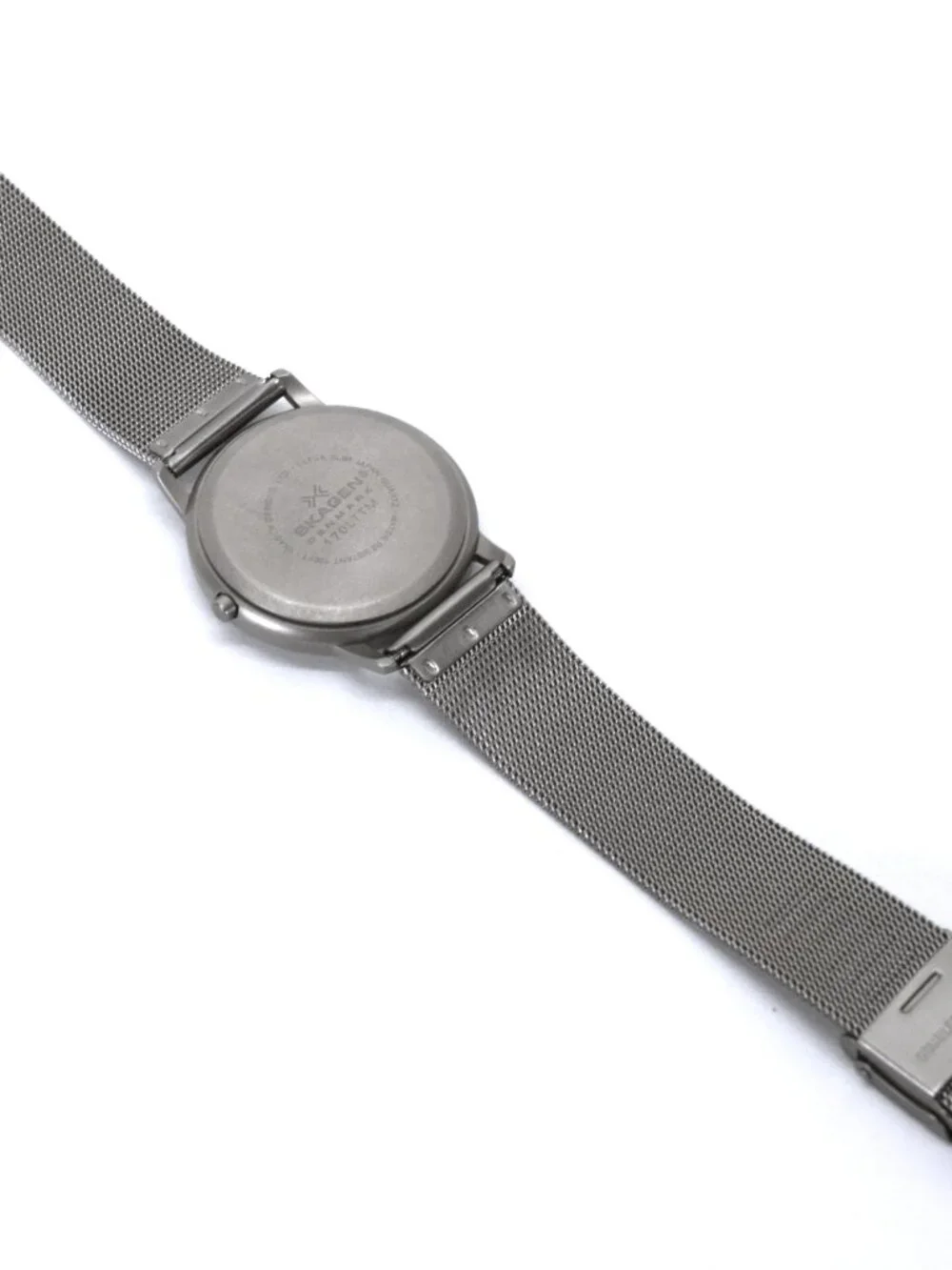 Skagen Titanium Mens Watch 170LTTM Stainless Steel Quartz